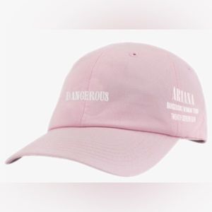 Pink Ariana Grande Baseball Cap - Dangerous Woman Tour
